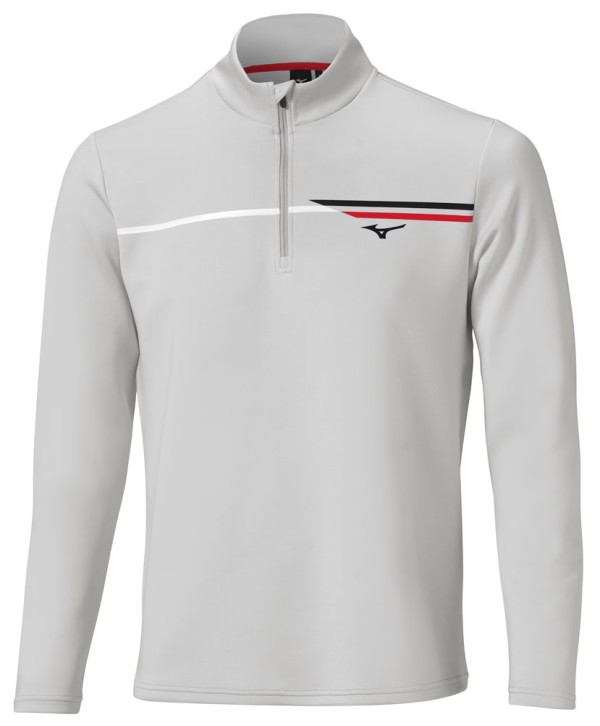 Mizuno Mens Breeze T-Stripe 1/4 Zip Pullover