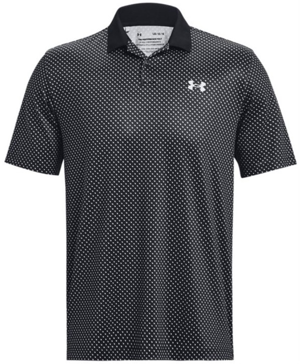 Under Armour Mens Performance 3.0 Printed Polo Shirt