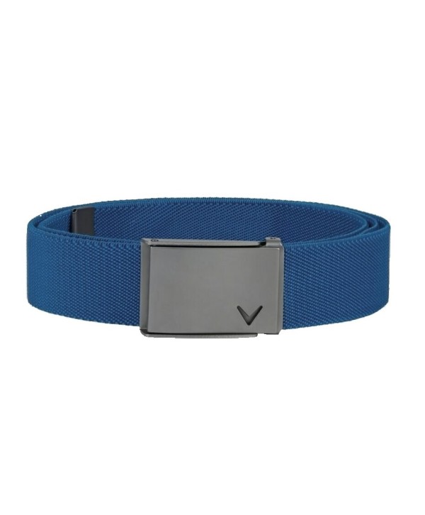 Callaway Mens Cut-to-Fit Solid Webbed Belt