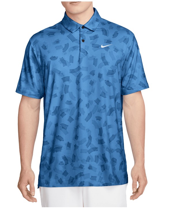 Pánske golfové tričko Nike Dri-Fit Tour Micro Print