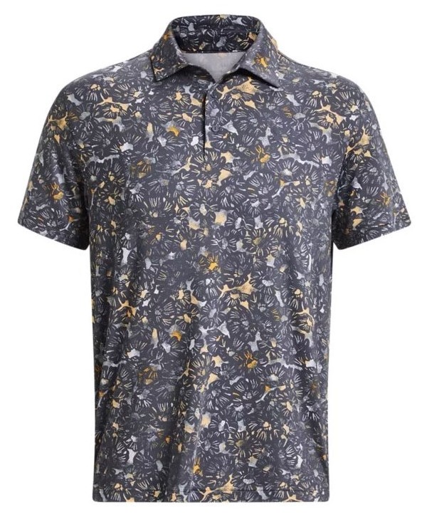 Under Armour Mens Playoff 3.0 Allover Floral Printed Polo Shirt