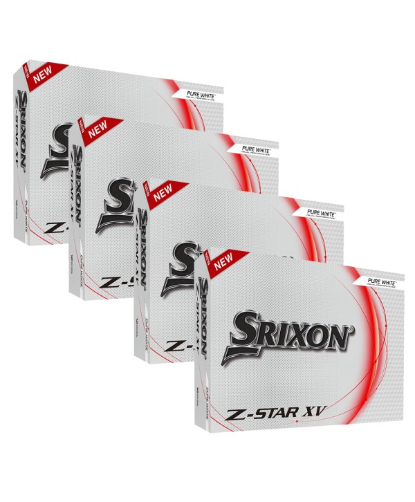 Srixon Z-Star XV Golf Balls (48 Balls) - 4 For 3