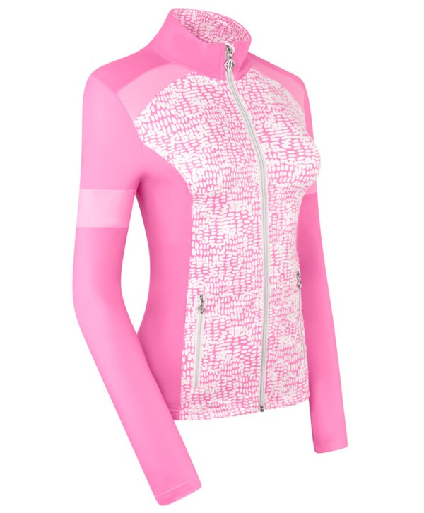 Pure Golf Ladies Galena Jacket - Candy Pebble