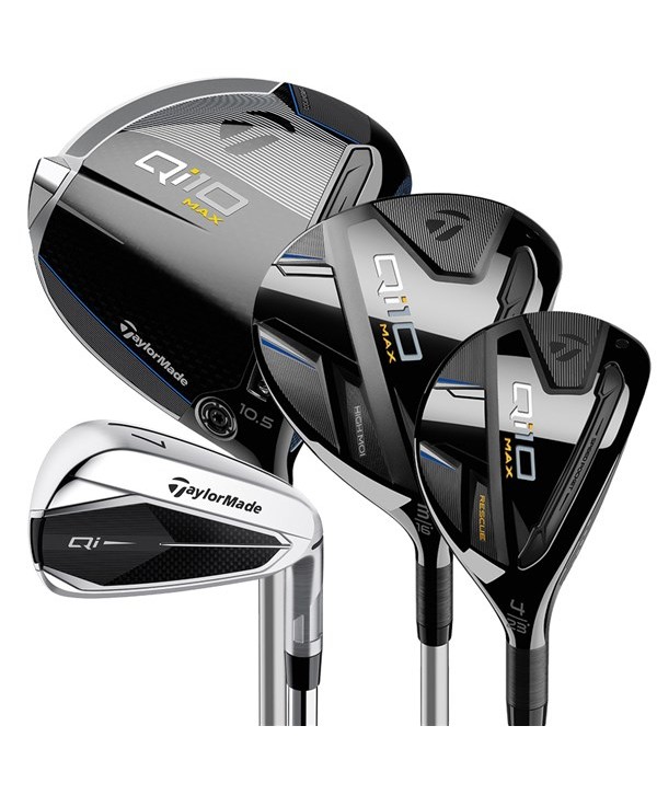 Pánsky golfový set TaylorMade Qi10 Max - oceľ/grafit