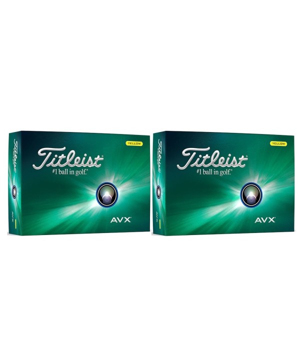 Golfové loptičky Titleist AVX Double Dozen (24 ks)