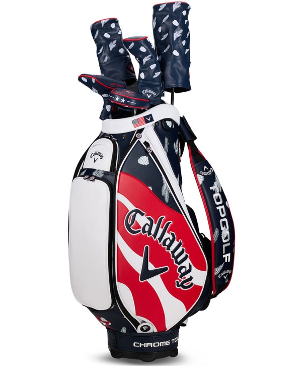 Limited Edition - Callaway June Major Tour Staff Bag and Headcovers Set