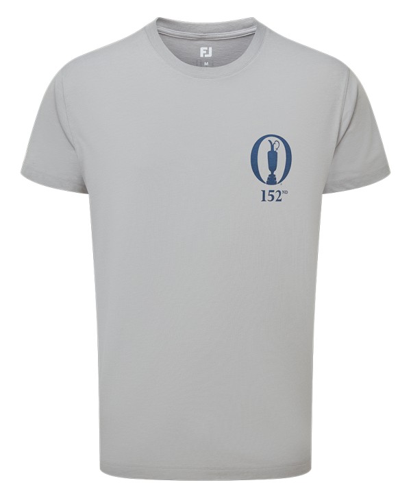 Limited Edition - FootJoy Mens Postage Stamp T-Shirt - The 152nd Open Collection