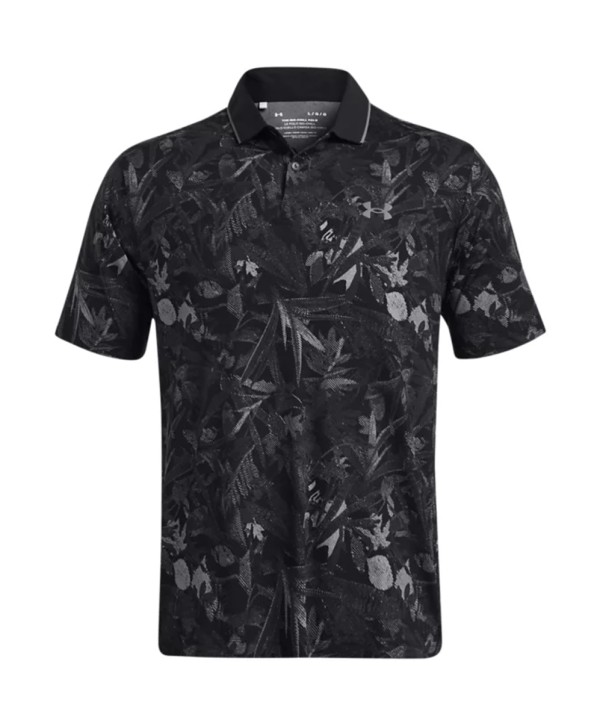 Under Armour Mens Iso-Chill Edge Plant Etching Polo Shirt