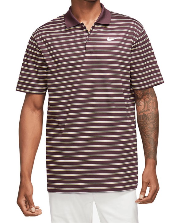 Nike Mens Dri-Fit Victory Stripe Polo Shirt