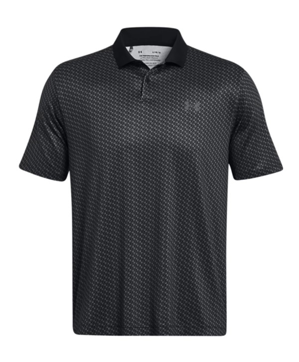 Under Armour Mens Performance 3.0 Printed Polo Shirt