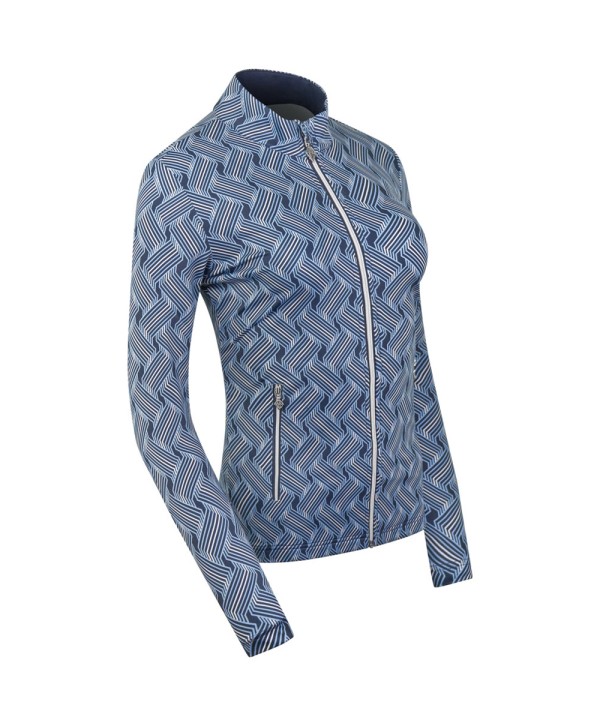 Pure Golf Ladies Auttie Winterweight Jacket - Optical Weave