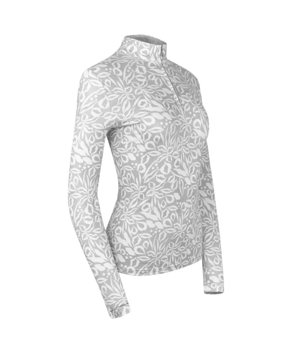 Dámská golfová mikina Pure Golf Arusha Full Print Midlayer - Winter Foliage