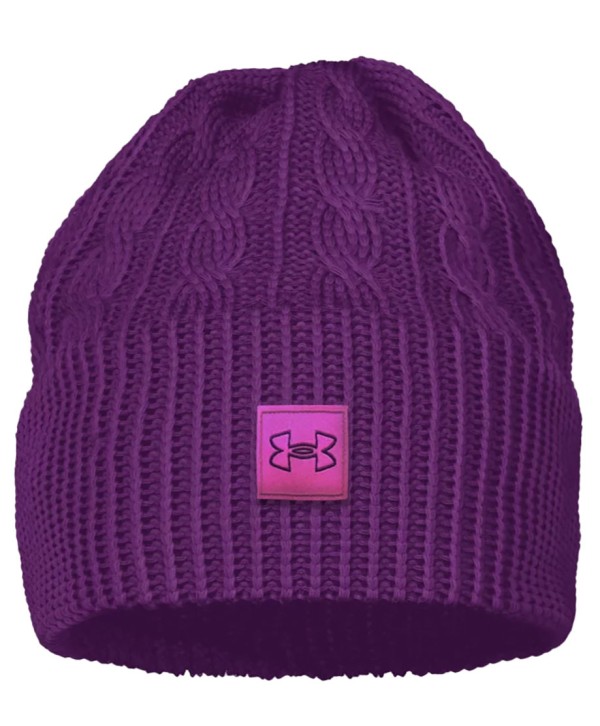 Under Armour Ladies Half Time Cable Knit Beanie