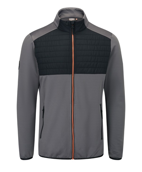 Pánská golfová bunda Ping Firth SensorWarm Full Zip Fleece