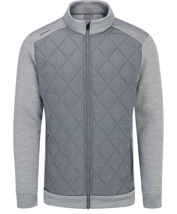 Pánská golfová bunda Ping Aaran SensorWarm Full Zip Hybrid