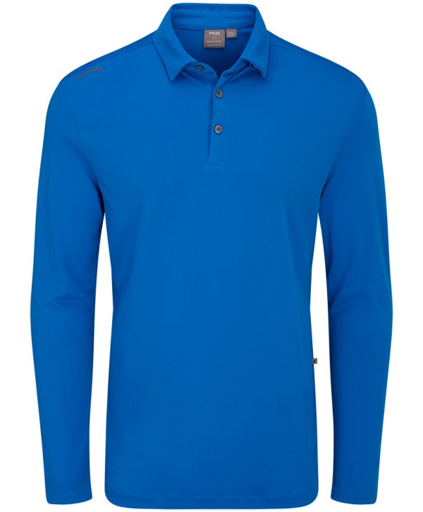 Ping Mens Lockwood SensorCool Long Sleeve Polo Shirt