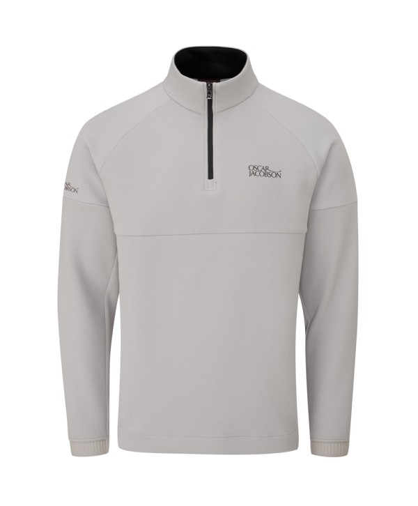 Oscar Jacobson Mens Lockhart Tour Quarter Zip Pullover