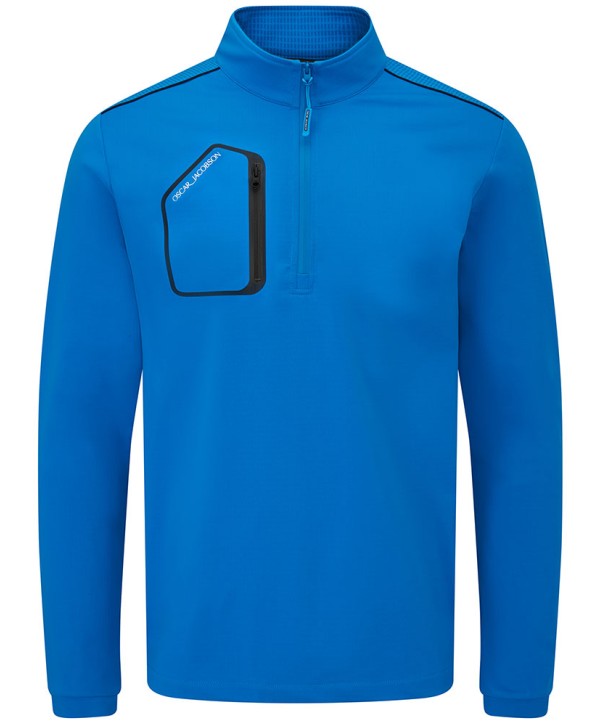 Oscar Jacobson Mens Hastings Quarter Zip Pullover