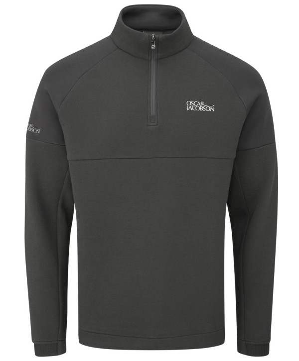 Oscar Jacobson Mens Lockhart Tour Quarter Zip Pullover