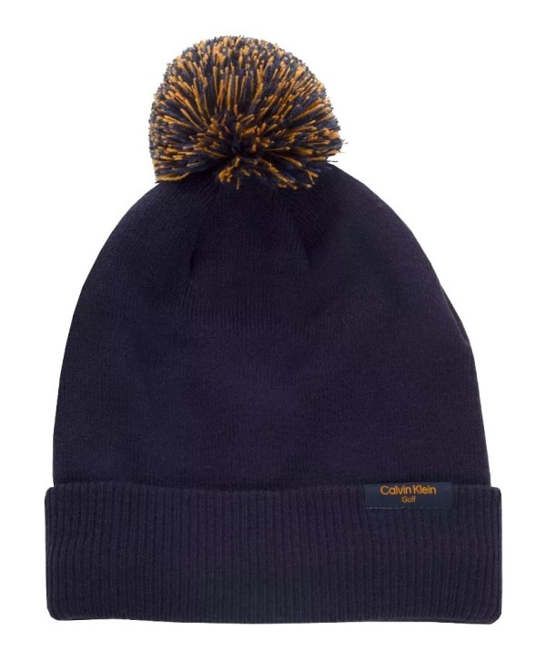 Calvin Klein Mens Bobble Beanie