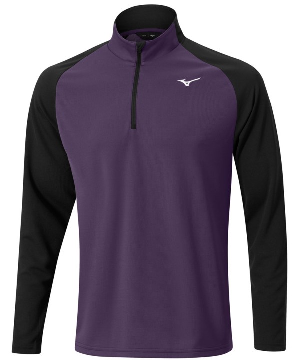 Mizuno Mens Winter Breeze Block 1/4 Zip Pullover