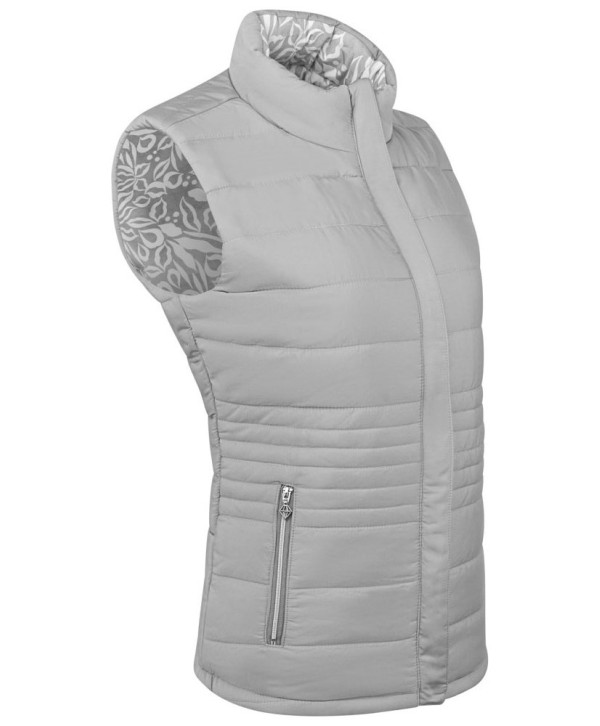 Pure Golf Ladies Eve Reversible Gilet - Winter Foliage