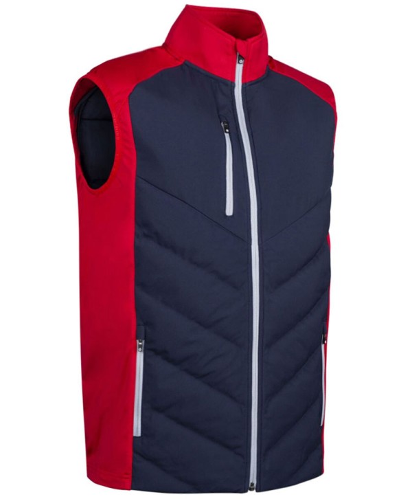 Pánská golfová vesta Sunderland Andorra Padded Bonded Thermal