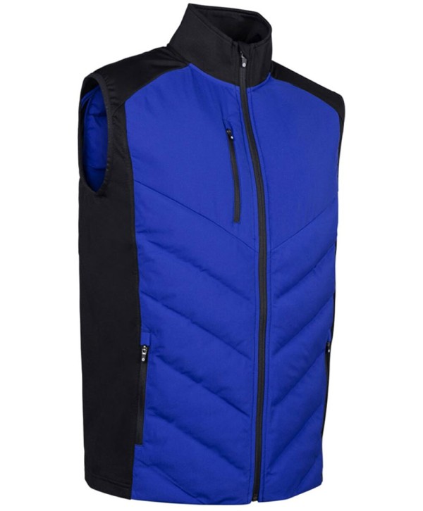 Sunderland Mens Andorra Padded Bonded Thermal Golf Gilet