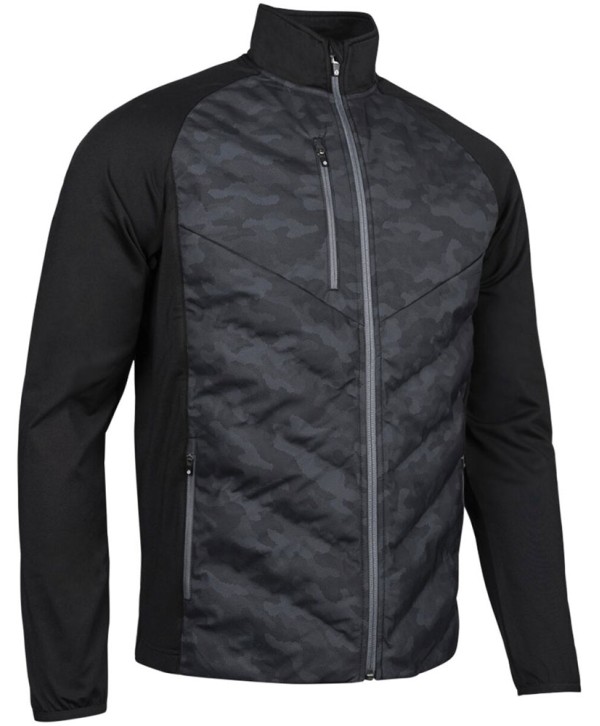 Pánska golfová bunda Sunderland Davos Padded Bonded Thermal