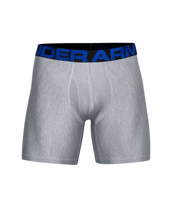 Under Armour Mens Tech 6 Inch Boxer Shorts (2 Pack)