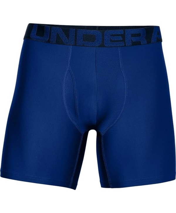 Under Armour Mens Tech 6 Inch Boxer Shorts (2 Pack)