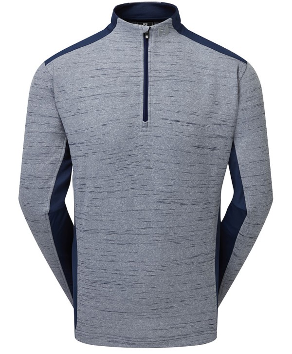 FootJoy Mens Space Dye Thermal Chill-Out Pullover