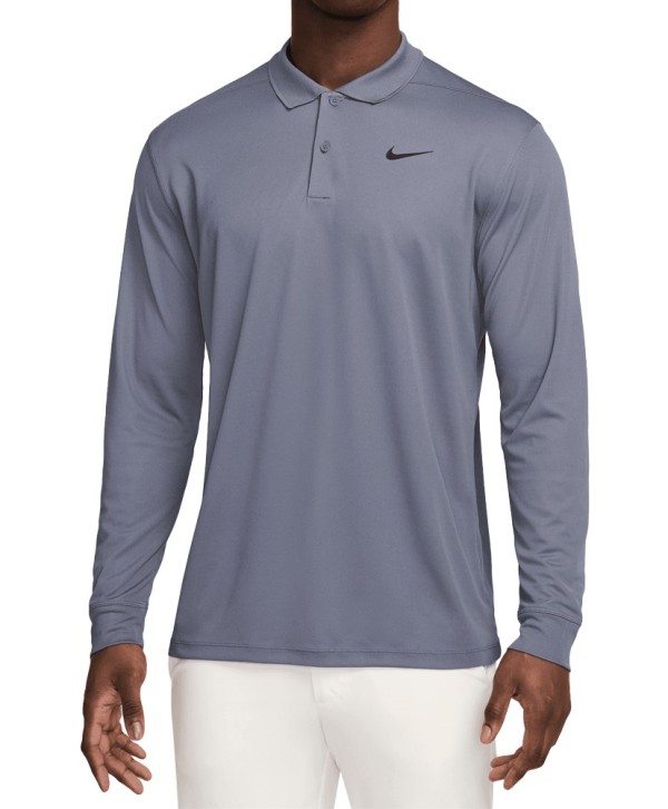 Nike Mens Dri-FIT Victory Long-Sleeve Golf Polo Shirt