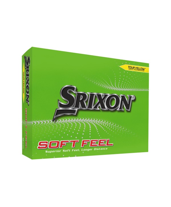 Srixon Soft Feel Tour Yellow Golf Balls (12 Balls)