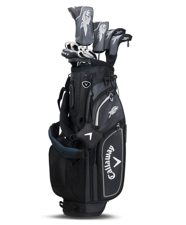 Callaway Mens 13-Piece XR Complete Golf Set (Steel/Graphite) - 1 Inch Long