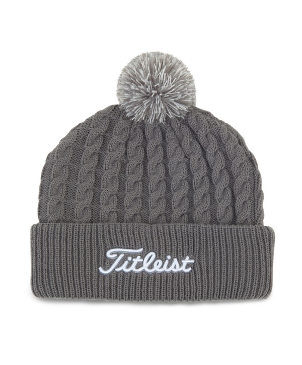 Titleist Cable Knit Pom Pom Hat