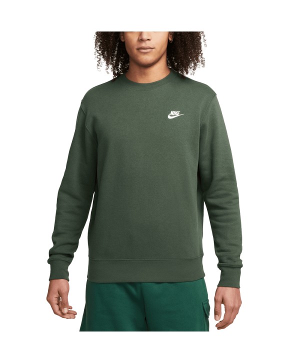 Pánska golfová mikina Nike Sportswear Club Brushed Back Fleece Crew