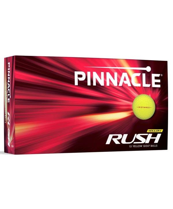 Dámske golfové loptičky Pinnacle Rush Yellow (15 ks)