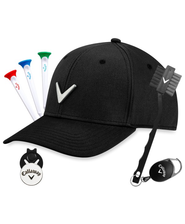 Callaway Metal Icon Cap Gift Set