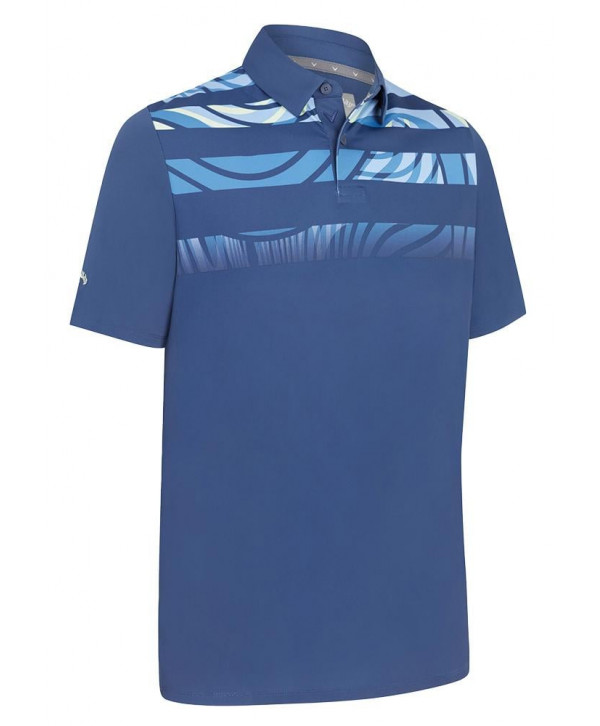 Callaway Mens Trippy Block Polo Shirt