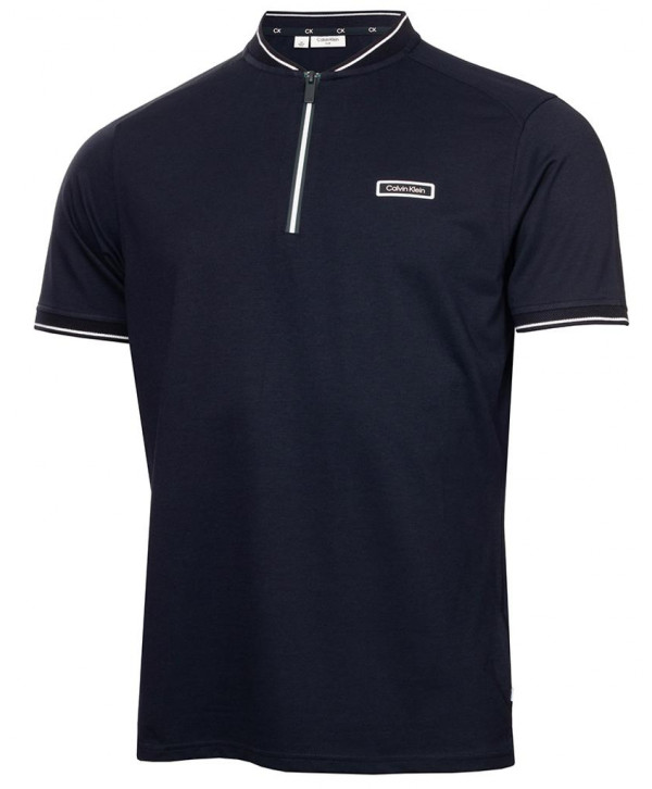 Calvin Klein Mens Denton Blade Collar Polo Shirt