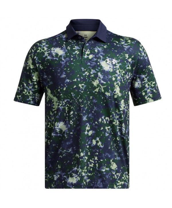 Pánske golfové tričko Under Armour T2G Printed Marked Bloom