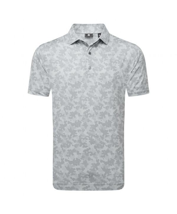 FootJoy Mens Pop Camo Lisle Polo Shirt