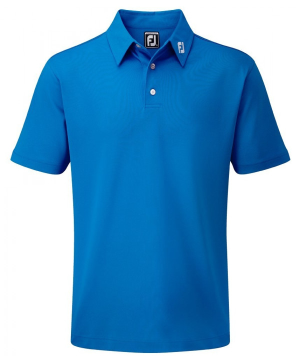 FootJoy Mens Stretch Pique Solid Colour Athletic Fit Polo Shirt