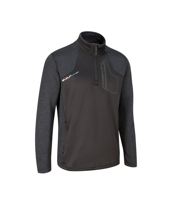 Stuburt Mens Pro Sport Zip Neck Performance Sweater