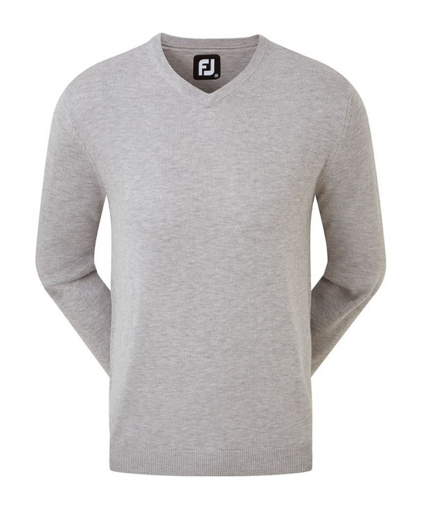 Pánsky golfový sveter FootJoy Wool V-Neck