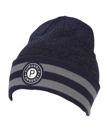 Puma P Circle Patch Beanie Hat