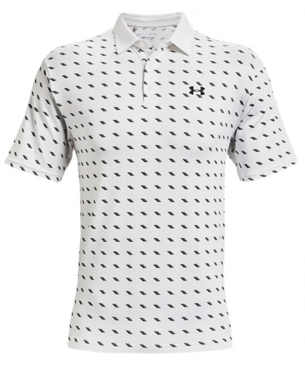 under armour printed polo