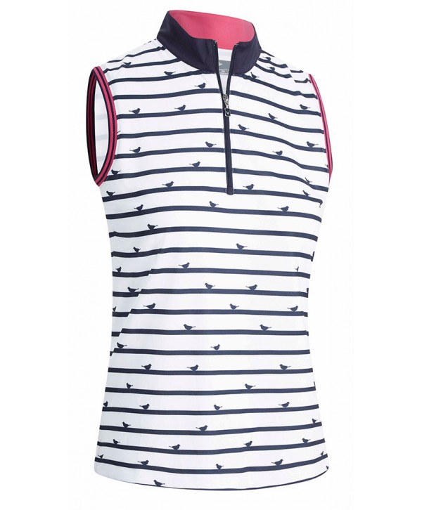 callaway ladies sleeveless polo shirt