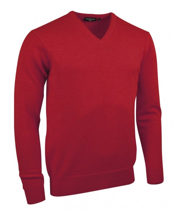 Glenmuir Mens Lomond V Neck Golf Sweater